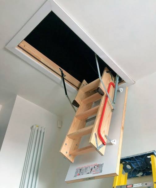 Escaleras de ático